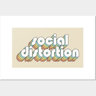 Retro Social Distortion Posters and Art